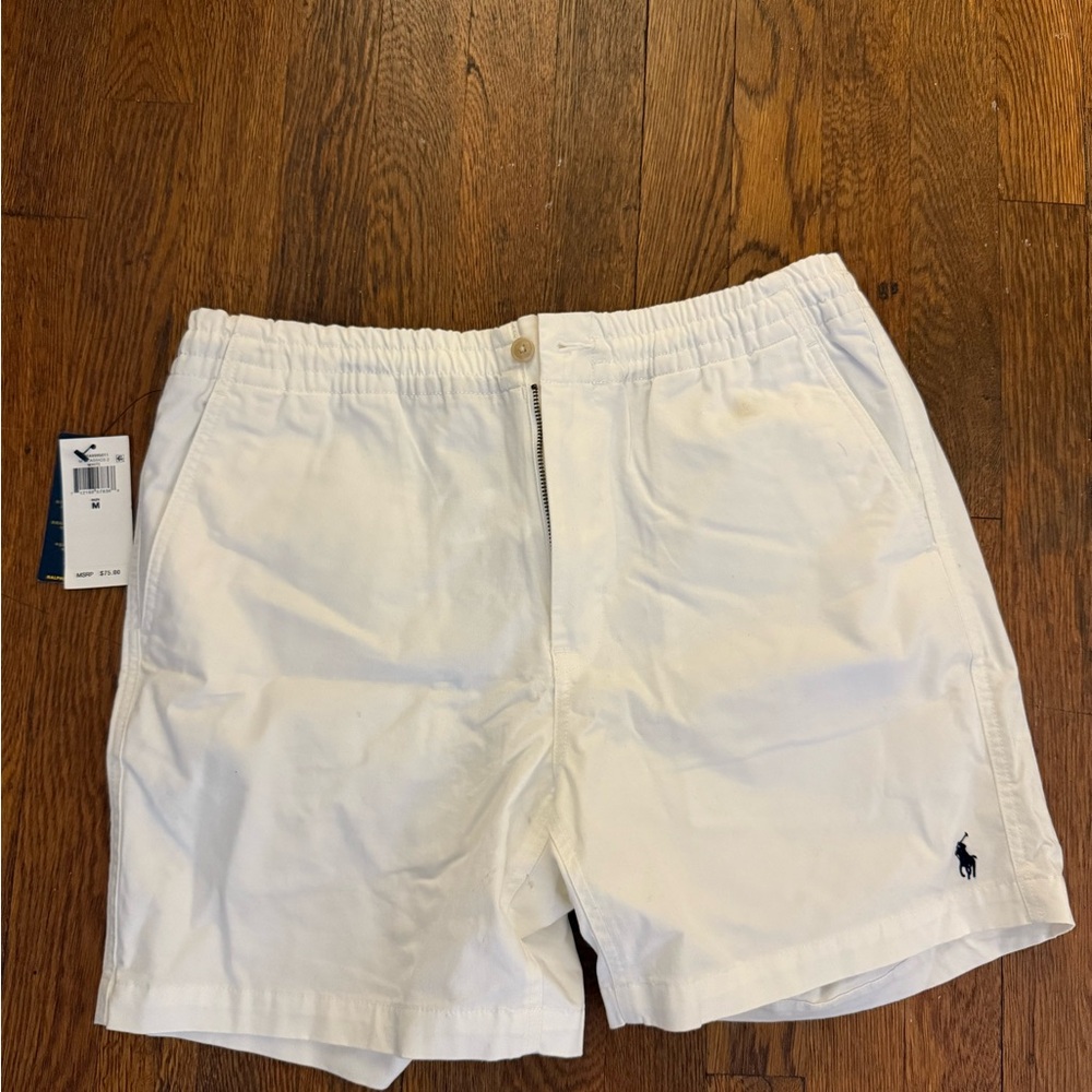 Polo by Ralph Lauren Classic White Shorts - 6 inch